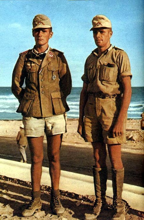 Hans Dietrich Riesl (left) and Lucius Günther Schrivenbach in Africa.jpg