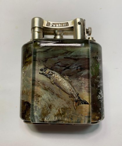 More information about "Dunhill 1950's Aquarium Petrol Lighter"